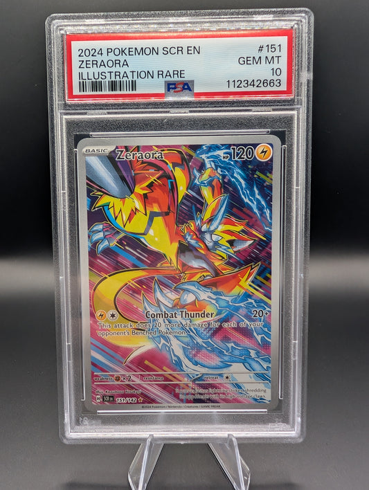 Zeraora – Stellar Crown #151/142 – PSA 10 Gem Mint