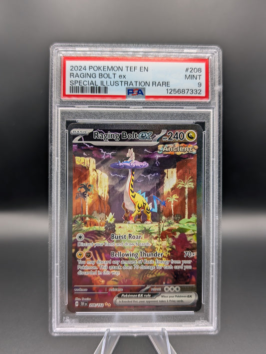 Raging Bolt ex – Temporal Forces #208/162 – PSA 9