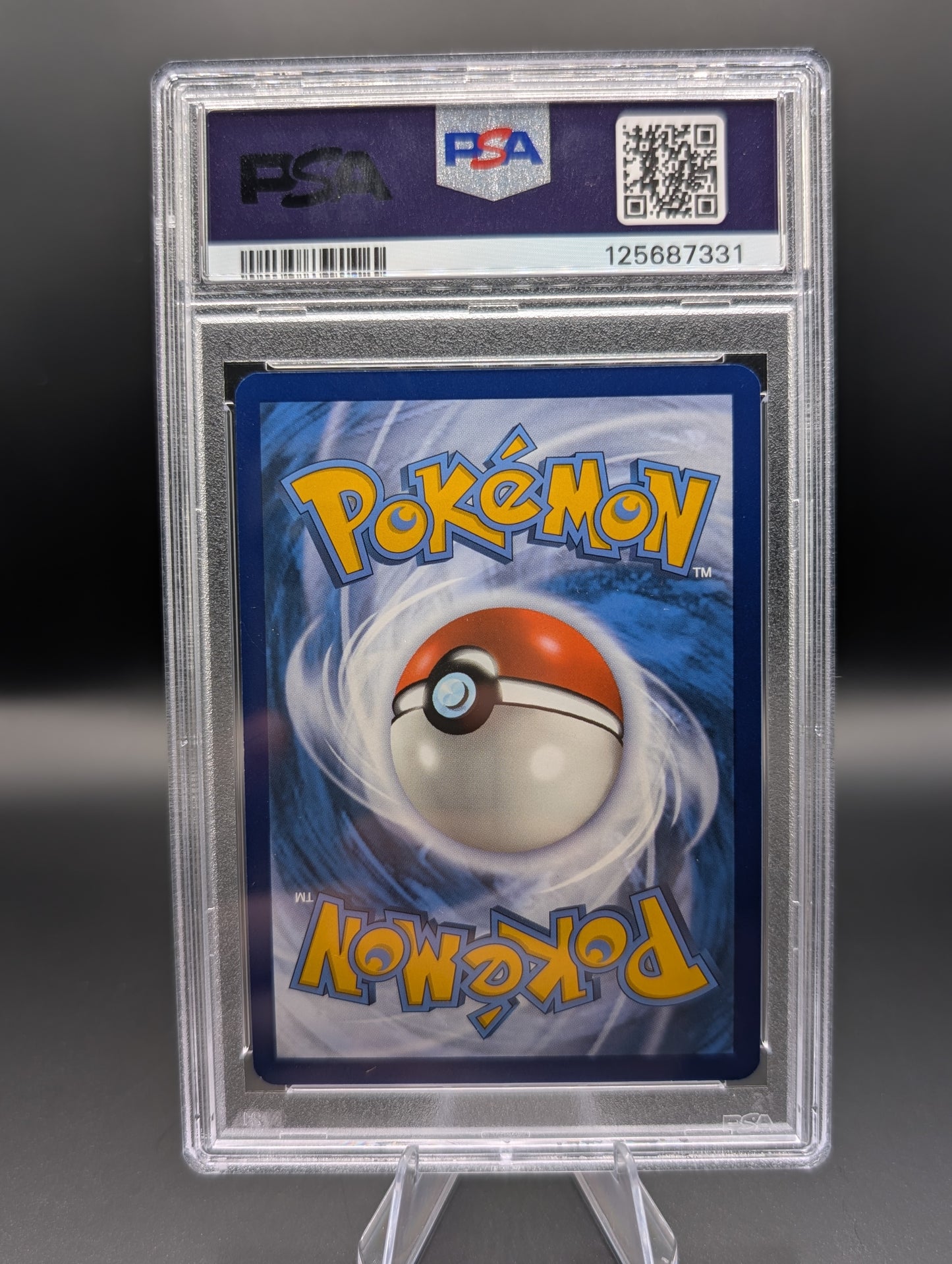 Groudon – Paradox Rift Illustration Rare #199/182 – PSA 8